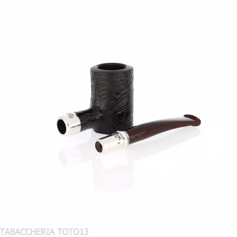 Peterson Newgrange spigot Sandblasted 701 Fishtail poker - Pipe Pour le Tabac - Racine naturelle