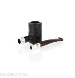 Peterson Newgrange spigot Sandblasted 701 Fishtail poker - Pipe Pour le Tabac - Racine naturelle