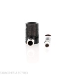 Peterson Newgrange spigot Sandblasted 701 Fishtail poker - Pipe Pour le Tabac - Racine naturelle