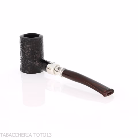 Peterson Newgrange spigot Sandblasted 701 Fishtail poker - Pipe Pour le Tabac - Racine naturelle