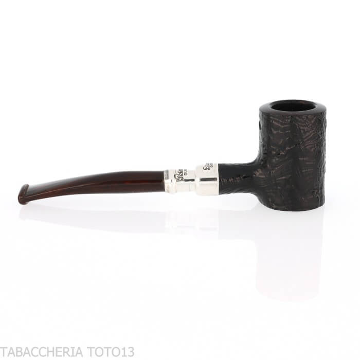 Peterson Newgrange spigot Sandblasted 701 Fishtail poker - Peterson Of Doublin Pipe