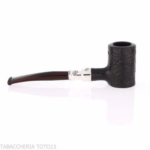 Peterson Newgrange spigot Sandblasted 701 Fishtail poker - Pipe Pour le Tabac - Racine naturelle