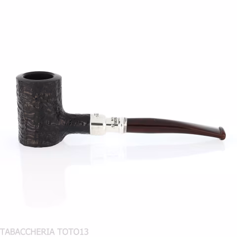 Peterson Newgrange spigot Sandblasted 701 Fishtail poker - Pipe Pour le Tabac - Racine naturelle