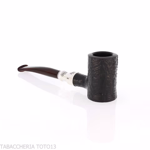 Peterson Newgrange spigot Sandblasted 701 Fishtail poker - Pipe Pour le Tabac - Racine naturelle