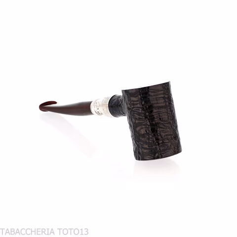 Peterson Newgrange spigot Sandblasted 701 Fishtail poker - Pipe Pour le Tabac - Racine naturelle