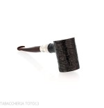 Peterson Newgrange spigot Sandblasted 701 Fishtail poker - Pipe Pour le Tabac - Racine naturelle