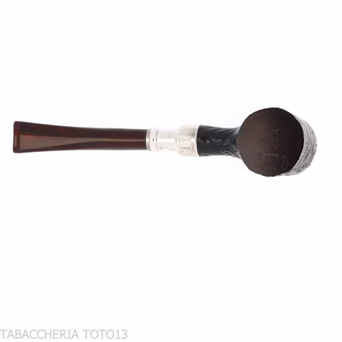 Peterson Newgrange spigot Sandblasted 701 Fishtail poker - Pipe Pour le Tabac - Racine naturelle