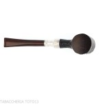 Peterson Newgrange spigot Sandblasted 701 Fishtail poker - Pipe Pour le Tabac - Racine naturelle