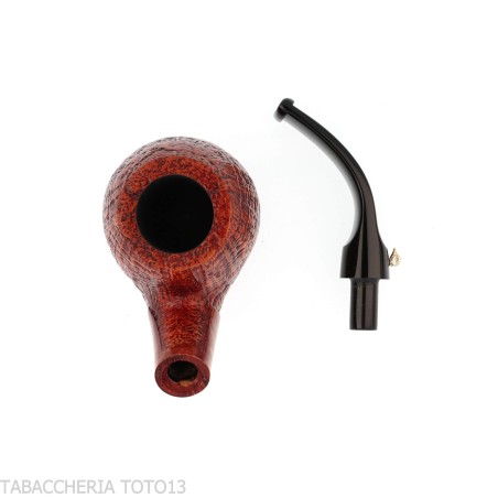 L'anatra forma Apple curva in radica sabbiata - Pipe