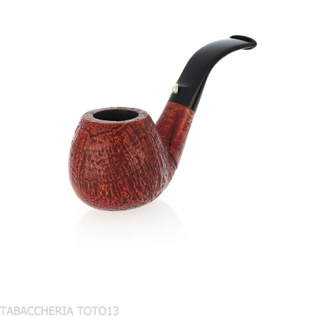 L'anatra forma Apple curva in radica sabbiata - Pipe