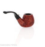 L'anatra forma Apple curva in radica sabbiata - Pipe