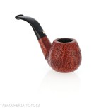 L'anatra forma Apple curva in radica sabbiata - Pipe
