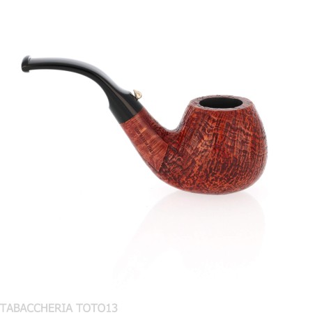 L'anatra forma Apple curva in radica sabbiata - Pipe