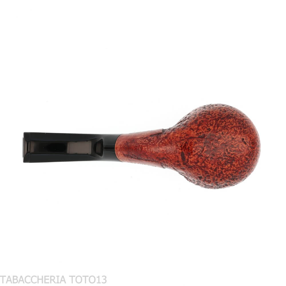 L'anatra Pipe en forme de Apple courbée en bruyère sablée - L'anatra pipe