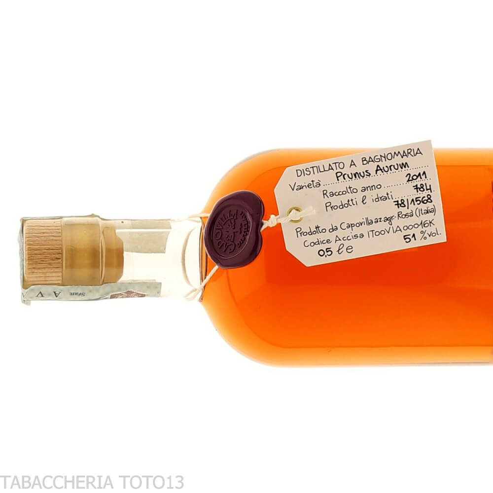 Capovilla Prunus Aurum Vol.51% Cl.50 - Capovilla Distilleria