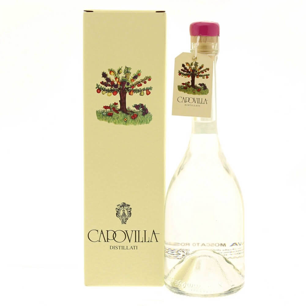 Capovilla distillato di Uva Moscato Rosa Vol.41% Cl.50 - Capovilla Distilleria Capovilla distillato di Uva Moscato Rosa Vol.41% Cl.50 - Capovilla Distilleria