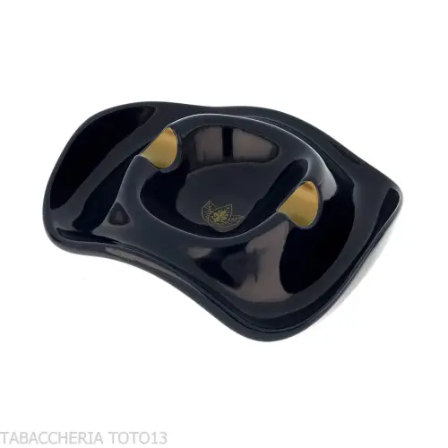 Posacenere in ceramica colorata per due sigari Toscani - Accessori Per Sigari