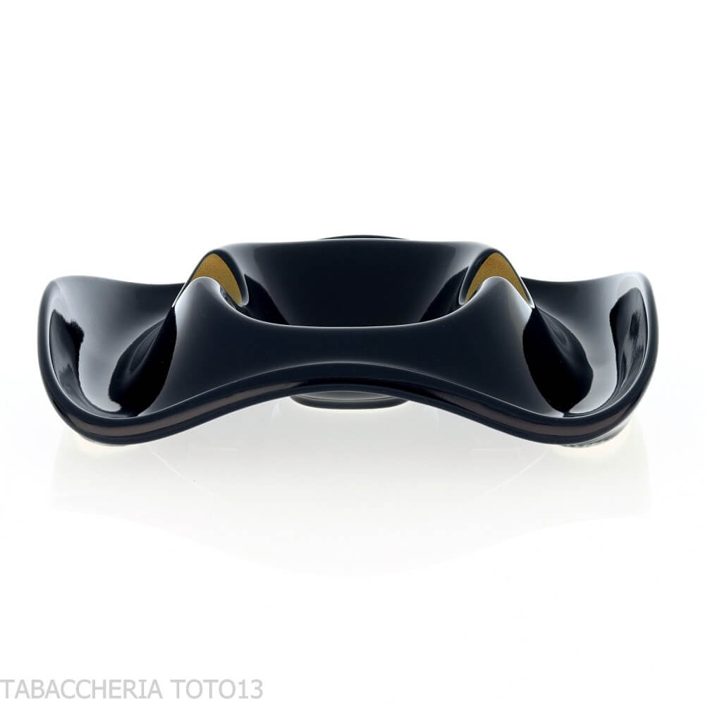 Colored ceramic ashtray for two Toscani cigars - Peroni Firenze