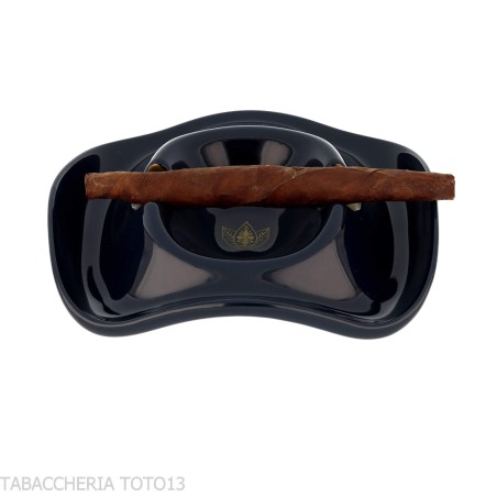 Cendrier en céramique colorée pour deux cigares toscans - Accessoires Cigare - Céramique