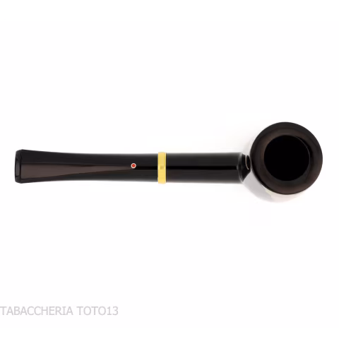 Tsuge Urushi Makie Bat billiard-shaped pipe lacquer finish - Tobacco Pipes - Natural root