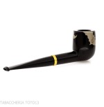 Tsuge Urushi Makie Bat billiard-shaped pipe lacquer finish - Tobacco Pipes - Natural root