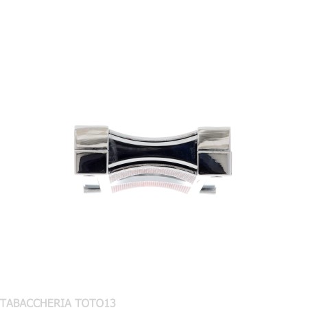 Lubinski Barley Cortador de puros con acabado en cromo pulido y decoraciones de colores - Accesorios Del Cigarro
