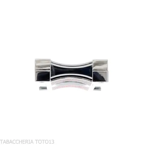 Lubinski Barley Cortador de puros con acabado en cromo pulido y decoraciones de colores - Accesorios Del Cigarro