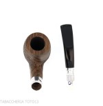 Chacom Spigot 43 tobacco pipe billiard shape straight in bog oath - Tobacco Pipes