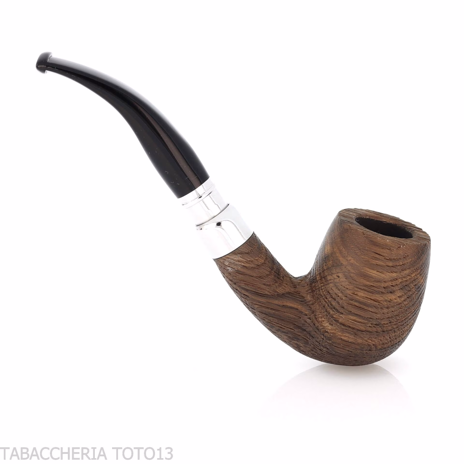 Chacom Spigot 43 tobacco pipe billiard shape straight in bog oath - Tobacco Pipes