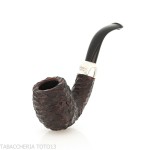 Peterson pipe of the year 2023 bent Egg rusticated p-lip - Peterson Of Doublin Pipe