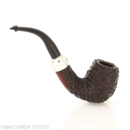 Peterson pipe of the year 2023 bent Egg rusticated p-lip - Pipe