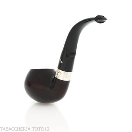 Peterson Sherlock Holmes Lestrade Heritage P-Lip bent Apple - Peterson Of Doublin Pipe