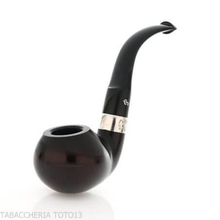 Peterson Sherlock Holmes Lestrade Heritage P-Lip bent Apple - Peterson Of Doublin Pipe