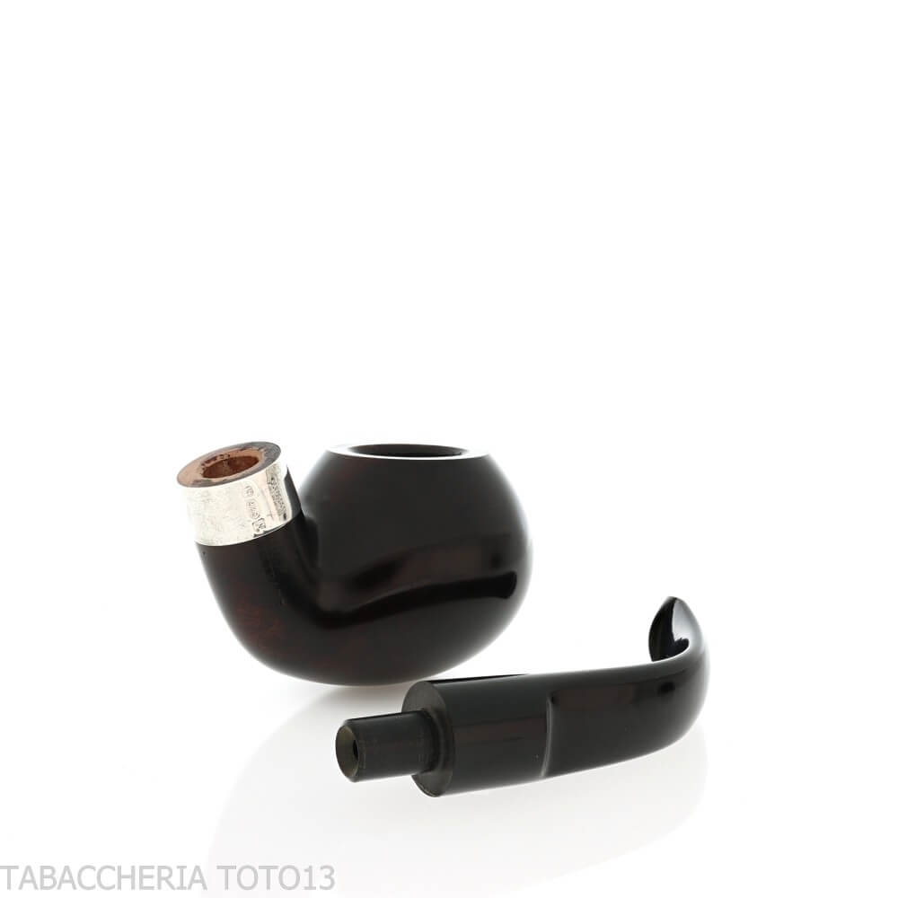 Peterson Sherlock Holmes Lestrade Heritage P-Lip bent Apple - Peterson Of Doublin Pipe