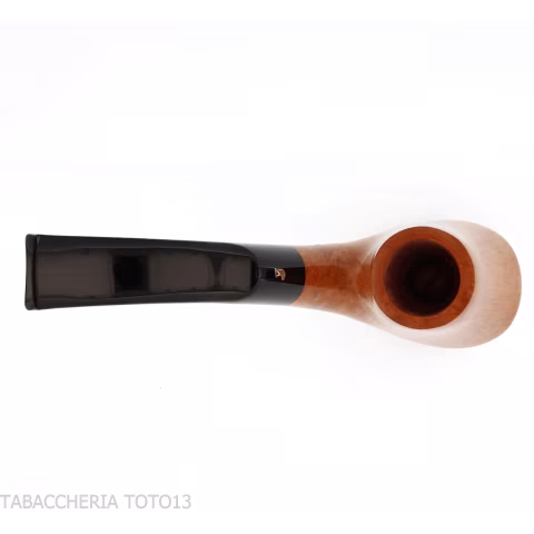 Ser Jacopo forma vulcano curva in radica chiara - Pipe