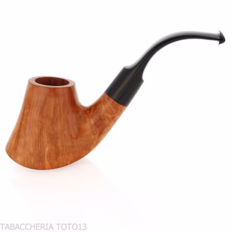Ser Jacopo forma vulcano curva in radica chiara - Pipe