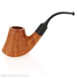 Ser Jacopo pipe shape bent volcano in light briar - Tobacco Pipes - Natural root