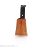 Ser Jacopo Pipe courbée en forme de volcan en bruyère claire - Pipe Pour le Tabac - Racine naturelle