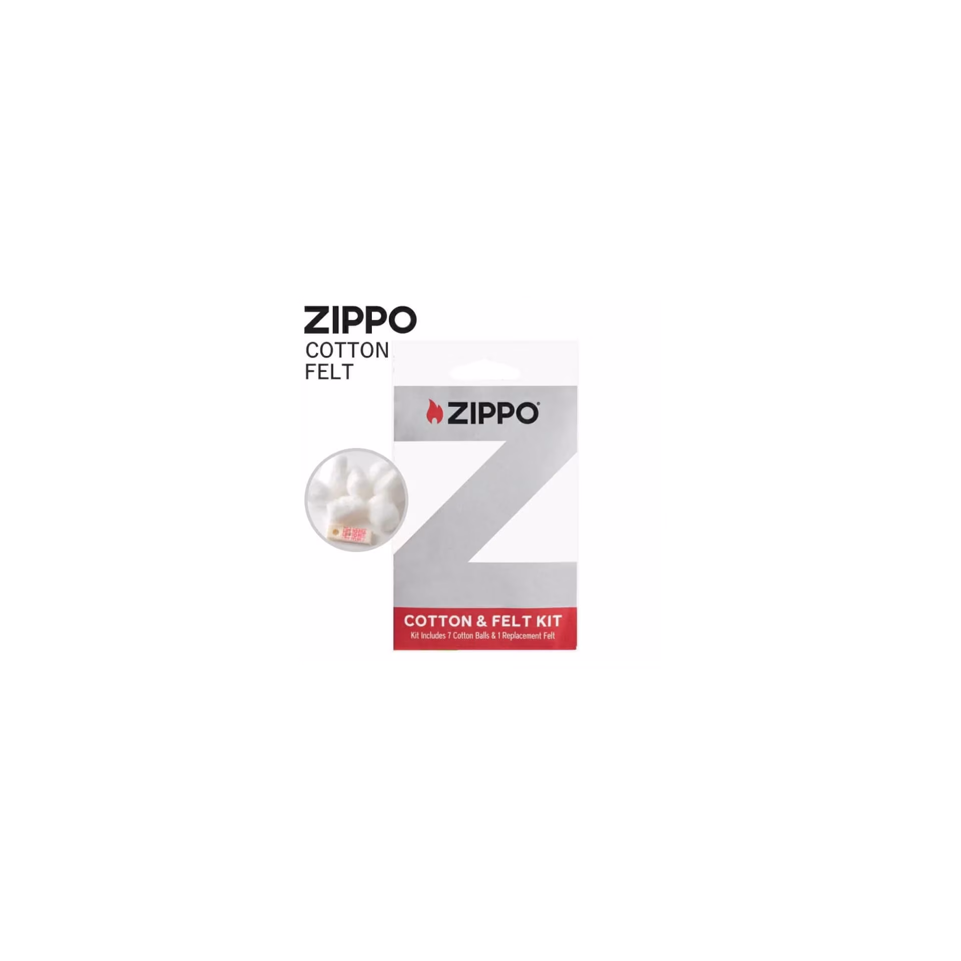 Zippo set of wadding and felt pad - Lighters
