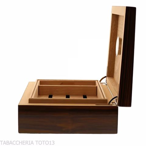 Coffret humidifié pour 30 cigares en bois de santal - Accessoires Cigare - Bois