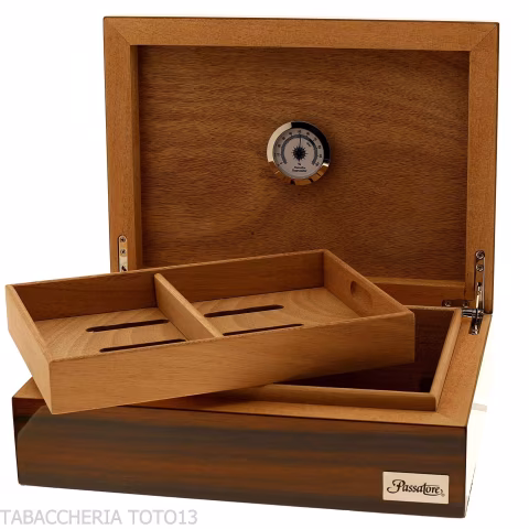 Coffret humidifié pour 30 cigares en bois de santal - Accessoires Cigare - Bois
