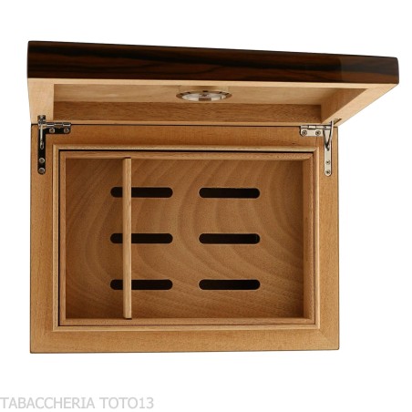 Scatola umidificata per 30 sigari in legno di sandalo - Accessori Per Sigari