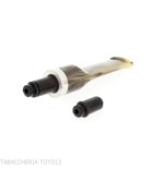 Kurzer 9mm Adapter für Tabakpfeifenmundstück - Zubehör für Tabakpfeifen