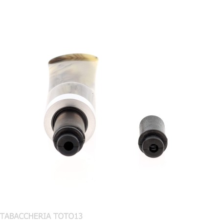 Short 9 mm adapter for pipe mouthpiece - Accessories for tobacco pipes