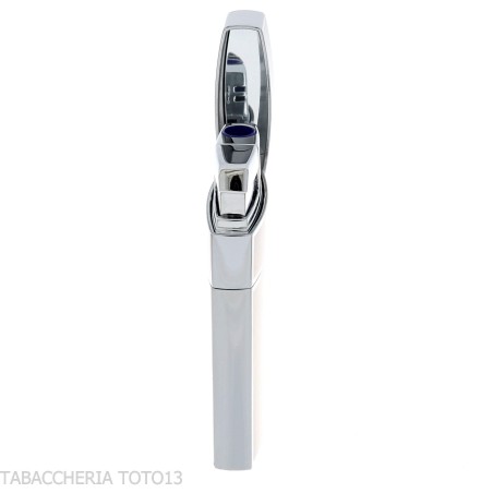 Lubisky Mantua jet light flame lighter chrome color and black lacquer - Lighters - Metal