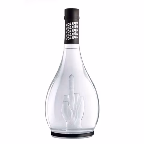 Sgrappa la grappa di Maurizio Cattelan Vol.43% Cl.70 - Spiritueux - Marcs