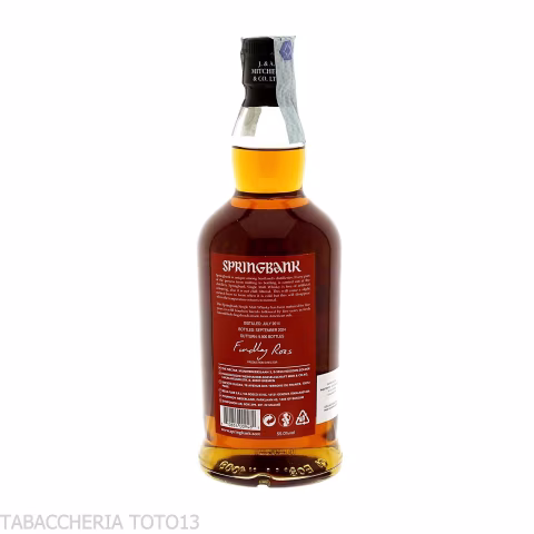 Springbank 10 Y.O. Amontillado cask matured Vol.55% Cl.70 - Destilliert