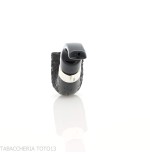 Peterson Deluxe System 1S bent pot Sandblasted P-lip - Tabakpfeifen