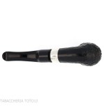 Peterson Deluxe System 1S bent pot Sandblasted P-lip - Tabakpfeifen