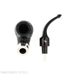 Peterson Deluxe System 20FB Oom Paul Sandblasted P-lip - Peterson Of Doublin Pipe